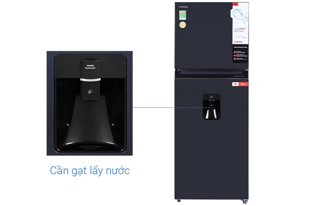 Tủ lạnh Toshiba Inverter 337 lít GR-RT435WE-PMV(06)-MG