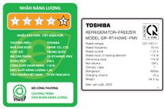 Tủ lạnh Toshiba 338 lít GR-RT440WE-PMV(06)-MG