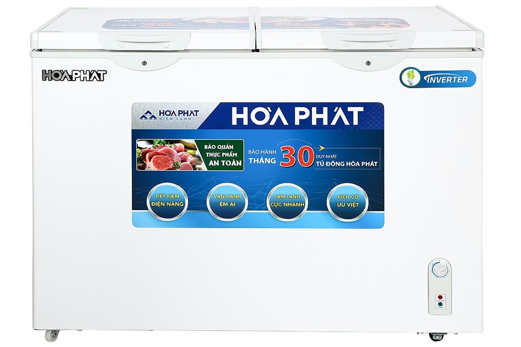 Tủ đông Hòa Phát Inverter 271 lít HCFI 656S2Đ2