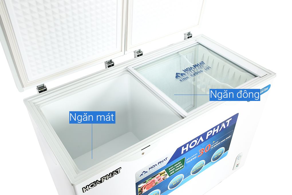 Tủ đông Hòa Phát Inverter 271 lít HCFI 656S2Đ2