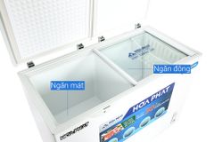 Tủ đông Hòa Phát Inverter 271 lít HCFI 656S2Đ2