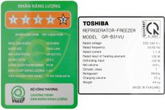 Tủ lạnh Toshiba Inverter 253 lít GR-B31VU SK