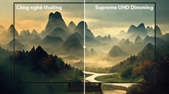 Smart Tivi QLED 4K 55 inch Samsung QA55Q60B