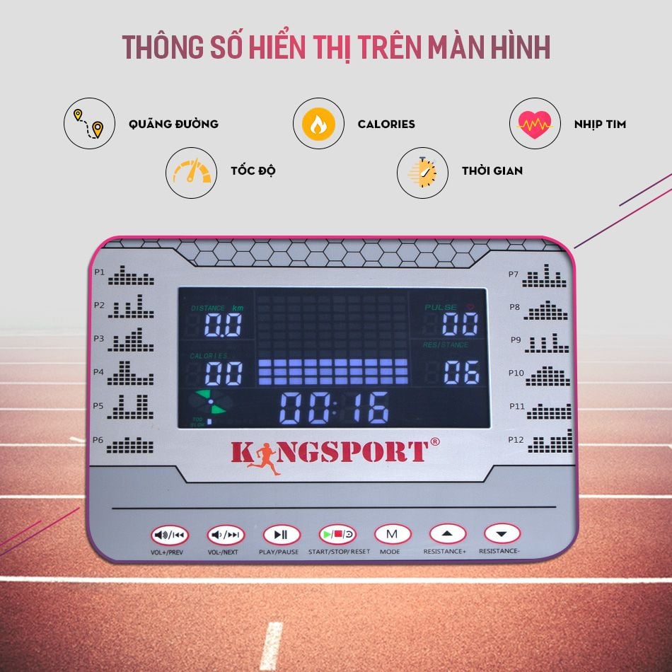Xe đạp trượt tuyết Kingsport BK-6600