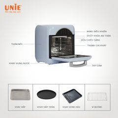 Nồi chiên hơi nước UNIE Steam Color