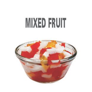  Mix fruit jelly 