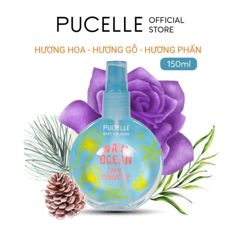 Pucelle mist cologne wavy ocean clearance
