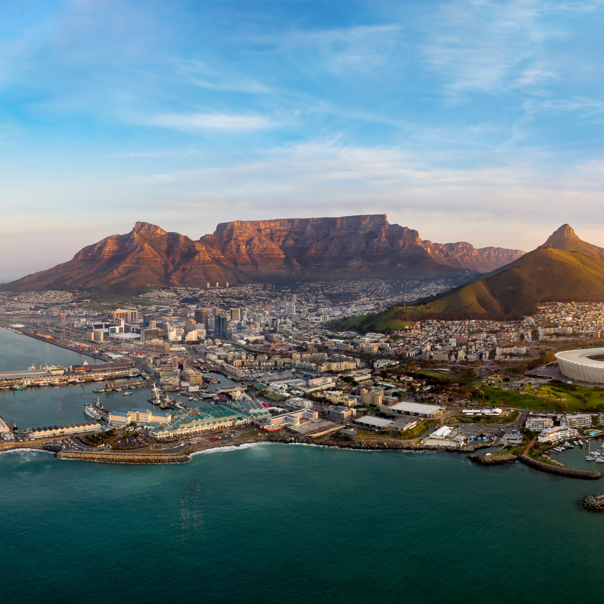 JOHANNESBURG - PRETORIA - SUN CITY - CAPE TOWN - HERMANUS 8N7D (BAY SQA)