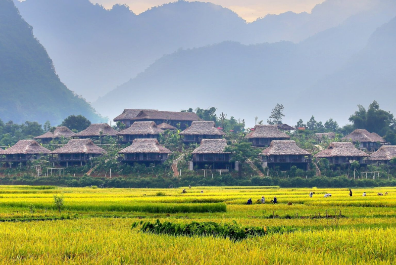 Tour Sơn La: Hà Nội - Mai Châu - Bản Lác | 1 ngày