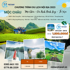 Mộc Châu - Cầu Kính Bạch Long - Tà Xùa 2N1D