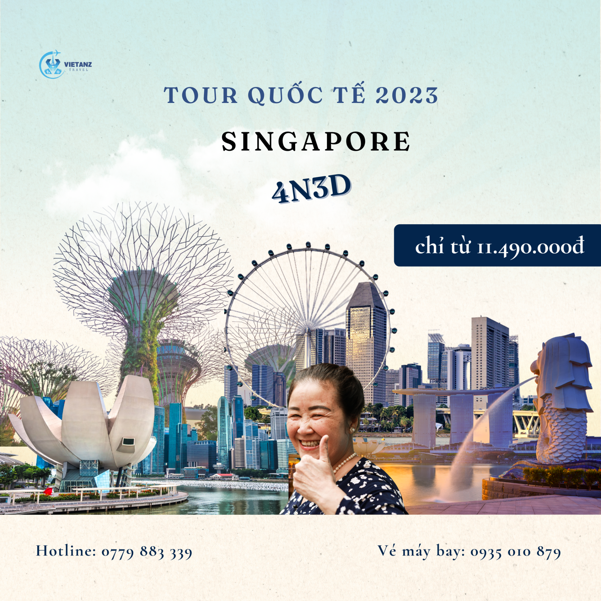 HÀ NỘI – SINGAPORE - SENTOSA 4N3D( BAY VNA)