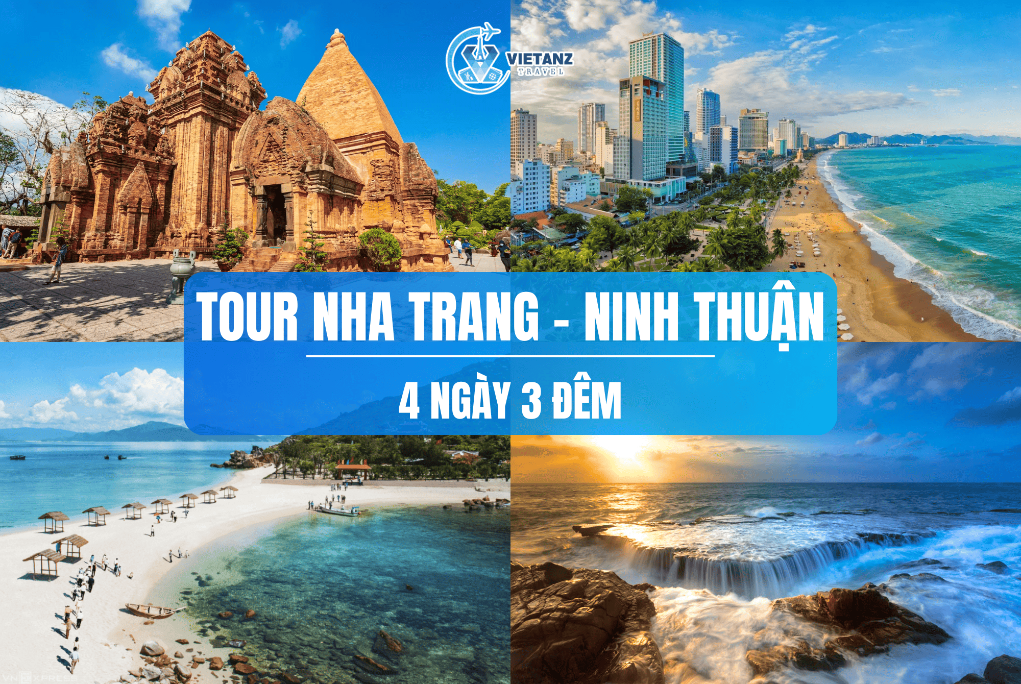 Tour du lịch 2025: Hà Nội - Ninh Thuận - Nha Trang | 4 ngày 3 đêm