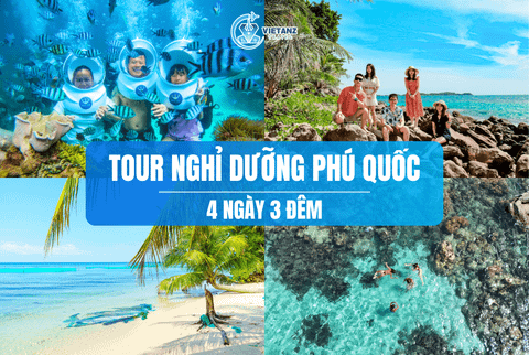 Tour du lịch: Hà Nội - Nghỉ dưỡng cao cấp Đảo Phú Quốc | 4 ngày 3 đêm