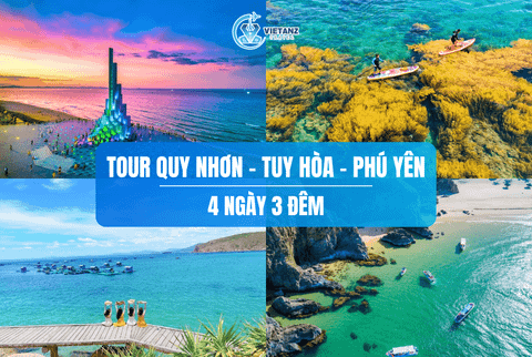 Tour du lịch 2025: Hà Nội - Quy Nhơn - Tuy Hòa - Phú Yên | 4 ngày 3 đêm