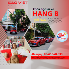 Khóa học lái xe ô tô HẠNG B (XE SỐ SÀN)