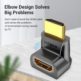  Bộ chuyển HDMI 270 độ VENTION AIN (4K@60Hz, 3D, Male to Female) 