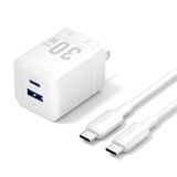  Bộ Sạc Nhanh C+A Kèm Cáp C to C VENTION FEQ 30W (GaN Charger) 