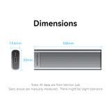  Box Đựng Ổ Cứng Di Động SSD M.2 NVMe & SATA KPL (USB 3.2 Gen 2-C, with Heat Sink, 2230/2242/2260/2280) 