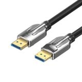  Cáp DisplayPort 2.1 16K VENTION HGA (16K@30Hz/10K@120Hz/8K@120Hz/4K@240Hz, 3D, 54Gbps, Dynamic HDR, 32-bit Audio channel, Support G-Sync&FreeSync) 