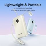  Pin Dự Phòng VENTION FKA 10000mAh 22.5W (With Type-C Built-in Cable, Digital Display) 