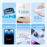  Bộ Sạc Nhanh GaN Kèm Cáp VENTION FEP (Type-C, 20W) 