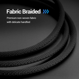  Cáp Âm Thanh AUX 4 Pole 3.5mm Male To 2*3.5mm Female VENTION BBM (Fabric Braided Cable) 