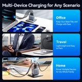  Bộ Sạc Nhanh Kèm Cáp VENTION GaNDash Series 100W FET (3C + A, GaN V Technology, With C to C 1m Cable) 