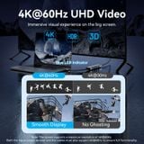  HUB Mở Rộng Đa Năng 5-in-1 VENTION TGM (Type C to 1*HDMI 4K@60Hz, 3*USB3.0 5Gbps, 1*Type-C 3.2 Gen1 5Gbps+PD 100W) 