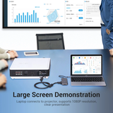  HUB Chuyển Đổi Đa Năng 10-in-1 VENTION TFG (Type C to 1*HDMI, 1*Type-C PD, 1*VGA, 1*RJ45 Gigabit Ethernet, 2*USB3.0, 2*USB2.0, SD/TF) 