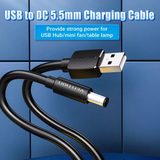 Cáp Nguồn USB to DC 5.5mm VENTION CEY 