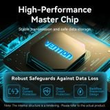  HUB Mở Rộng Đa Năng 5-in-1 VENTION TGZ (Type-C to USB 3.0*4, USB-C*1, 0.15M) 
