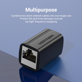  Bộ chia/đầu nối dài cổng mạng LAN VENTION Cat7 FTP Keystone Jack Coupler IPW (RJ45, 100m Stable Transmission) 