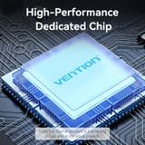  HUB Mở Rộng Đa Năng 5-in-1 VENTION TGM (Type C to 1*HDMI 4K@60Hz, 3*USB3.0 5Gbps, 1*Type-C 3.2 Gen1 5Gbps+PD 100W) 