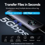  Hub Mở Rộng Kết Nối Đa Năng VENTION TQUHB (Type-C to DP/HDMI/USB3.0*2/USB2.0/RJ45/SD/TF/PD) 