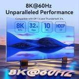  Cáp Chuyển Type-C to DP 8K Bi-Directional VENTION CRF (8K@60Hz, Cotton Braided) 