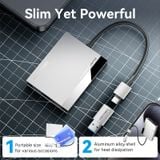  Bộ Chuyển Đổi USB/Type-C to Dual HDMI 4K MST VENTION ACX (Hỗ trợ DisplayLink, 4K@60Hz) 