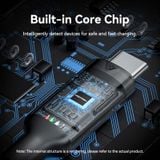  Cáp Nối Dài C to C VENTION TRF 100W (USB3.2 Gen2, Male to Female, 4K@60Hz, 1M, 10Gbps) 