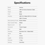  Cáp Nối Dài USB3.0 VENTION CBM (5Gbps, Male to Female) 