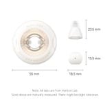  Tai Nghe Bluetooth TWS VENTION Tiny T17 (Bluetooth v5.3, 6H, IPX4, Hi-Fi Stereo) 