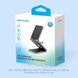 Đế Sạc Đứng Không Dây 3-in-1 15W VENTION FGF (with MagSafe) 