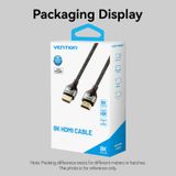  Cáp HDMI2.1 VENTION ALO 8K@60Hz (8K@60Hz, 4K*2K@240Hz/144Hz/120Hz, 48Gbps, Static / Dynamic HDR, VRR, QMS, QFT, ALLM, eARC, 12-bit Color Depth, Ultra Thin, 2m) 
