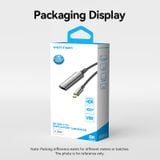  Cáp Chuyển Type-C to DP 8K Bi-Directional VENTION CRG (8K@60Hz/4K@240Hz, Thunderbolt 3/4, 32.8Gbps, 10 Bit, HDCP2.3, Dynamic HDR, Male to Female) 