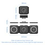  Đế Sạc Không Dây 3-in-1 15W VENTION FGG (with MagSafe and LED Night Light) 