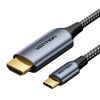  Cáp Chuyển USB-C to HDMI-A 4K VENTION CRH (4K@60Hz, HDCP2.2, Support 3D, Cotton Braided) 