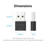  USB Bluetooth VENTION NAL (Bluetooth v5.4, Kết Nối Cùng Lúc 4 Thiết Bị) 