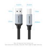  Cáp Máy In USB2.0 to Type-B VENTION CTT (480Mbps) 