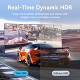  Cáp Chuyển Type-C to DP 8K Bi-Directional VENTION CRG (8K@60Hz/4K@240Hz, Thunderbolt 3/4, 32.8Gbps, 10 Bit, HDCP2.3, Dynamic HDR, Male to Female) 