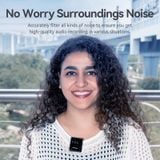  Micro Không Dây USB-C VENTION NCB (32kHz, 26Hrs, One paring Two, 50m, Bộ 2 cái) 