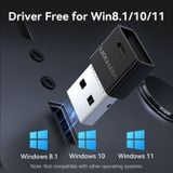  USB Bluetooth VENTION NAL (Bluetooth v5.4, Kết Nối Cùng Lúc 4 Thiết Bị) 