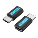  Đầu Chuyển OTG Type-C to Micro USB VENTION CDX (3A, 480Mbps) 